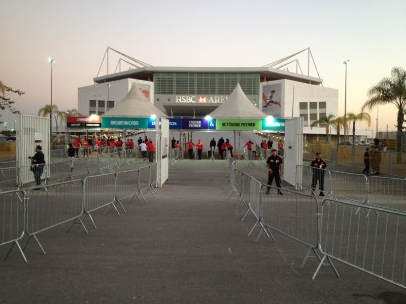 Imagem geral da HSBC Arena, na Barra da Tijuca, no Rio de Janeiro, onde será disputado o UFC Rio 4 - Rodrigo Farah/UOL
