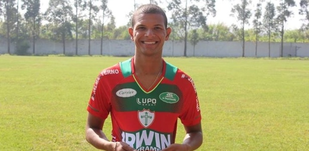 Willian Arão defenderá a equipe rubro-verde até o final da temporada 2013 - Divulgação/Portuguesa