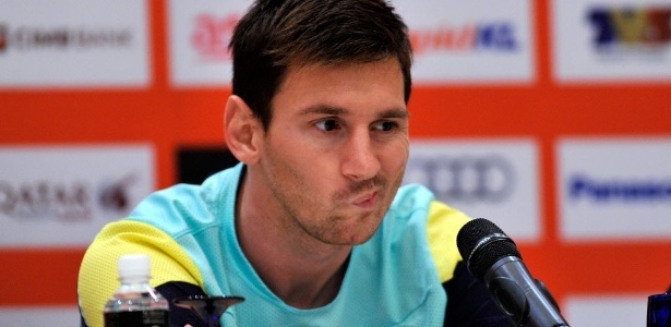 Messi teria ofendido companheiros em treinos do Barça - AFP