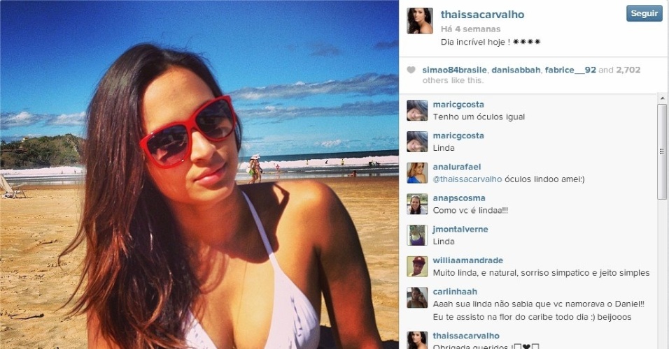 Thaíssa Carvalho é ex-namorada do Daniel Alves - BOL Fotos ...
