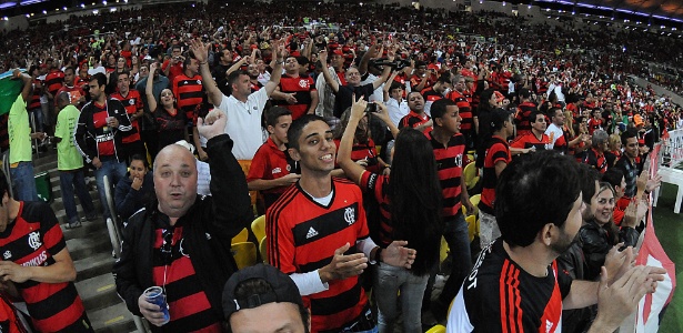 Torcida do Flamengo poderá assistir ao jogo contra o Vitória pelo Campeonato Brasileiro no Maracanã - Alexandre Vidal/Fla Imagem