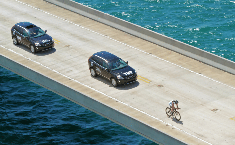 Modelo e triatleta brasileira Silvia Ribeiro é acompanhada pelas câmeras na gravação do programa que terá no canal Off - Arquivo Pessoal