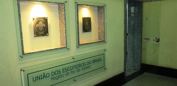 Entrada da sede da União dos Escoteiros do Brasil-RJ; entidade tem lucro com Maracanã - Pedro Ivo Almeida/UOL