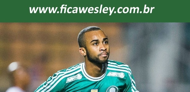 Site pede que Wesley fique no Palmeiras - Reprodução