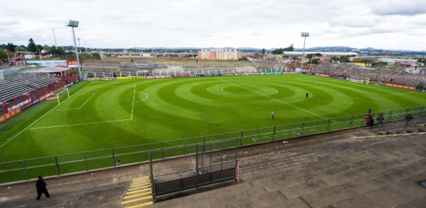 Estádio do Vale, em Novo Hamburgo, já recebeu jogos do Inter várias vezes recentemente - Vinícius Costa/Agência Preview.com