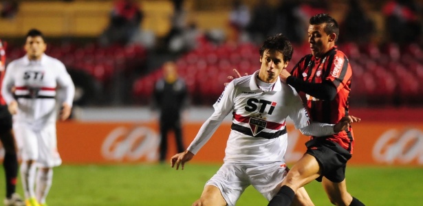 Rodrigo Caio marcou o gol do São Paulo no empate contra o Atlético-PR - Junior Lago/UOL