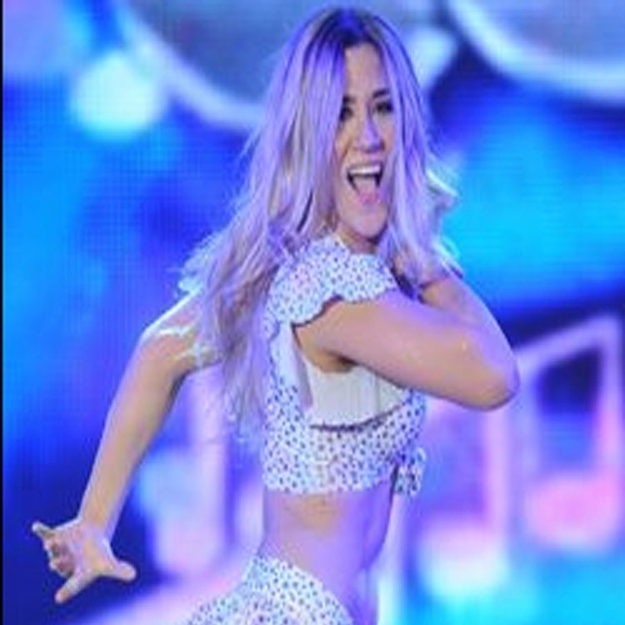 Jimena Baron, namorada do atacante italiano Osvaldo - Reprodução/Facebook