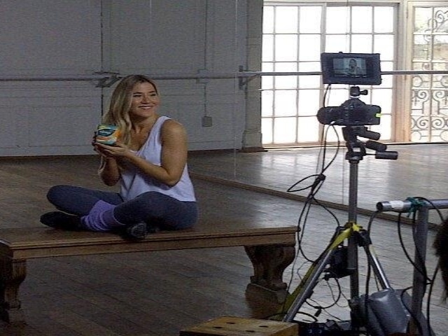 Jimena Baron, namorada do atacante italiano Osvaldo - Reprodução/Facebook