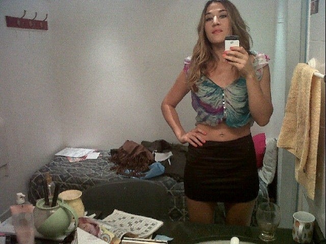 Jimena Baron, namorada do atacante italiano Osvaldo - Reprodução/Facebook