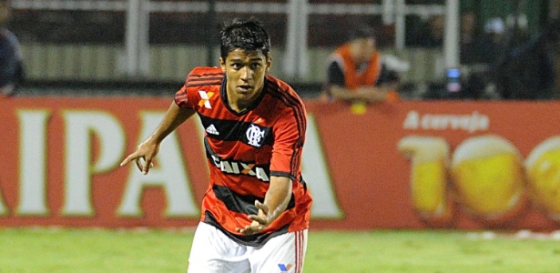 O lateral Digão atuou em apenas duas partidas pelo Flamengo como profissional - Alexandre Vidal/Fla Imagem