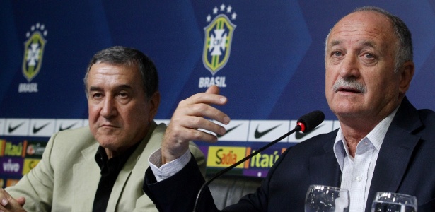 Scolari concedeu coletiva e divulgou convocados para amistosos da seleção contra Austrália e Portugal