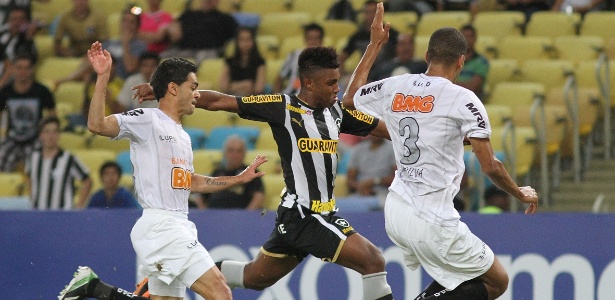 Vitinho está de saída do Botafogo para o CSKA e não enfrentará o Atlético-MG, nesta 4ª - Divulgação/Vitor Silva/SSPress