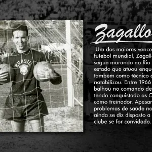 Um dos maiores vencedores da história do futebol mundial, Zagallo, já aos 82 anos, segue morando no Rio de Janeiro, único estado que atuou enquanto jogador. Foi também como técnico que o Velho Lobo se notabilizou. Entre 1966 e 2006, Zagallo trabalhou no comando de equipes e seleções, tendo conquistado as Copas de 70 e 94 já como treinador. Apesar de enfrentar alguns problemas de saúde nos últimos anos, ainda se diz disposto a trabalhar em algum clube se for convidado - Acervo UH/Folhapress