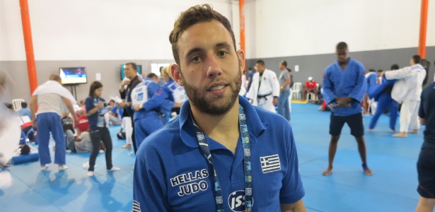 O judoca Victor Karampourniotis defendeu a Grécia no Mundial do Rio de Janeiro, mas é de São Paulo - Rodrigo Paradella/UOL