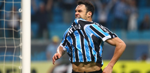 Kleber Gladiador é um dos jogadores afastados do elenco principal do Grêmio - LUCAS UEBEL/GREMIO FBPA