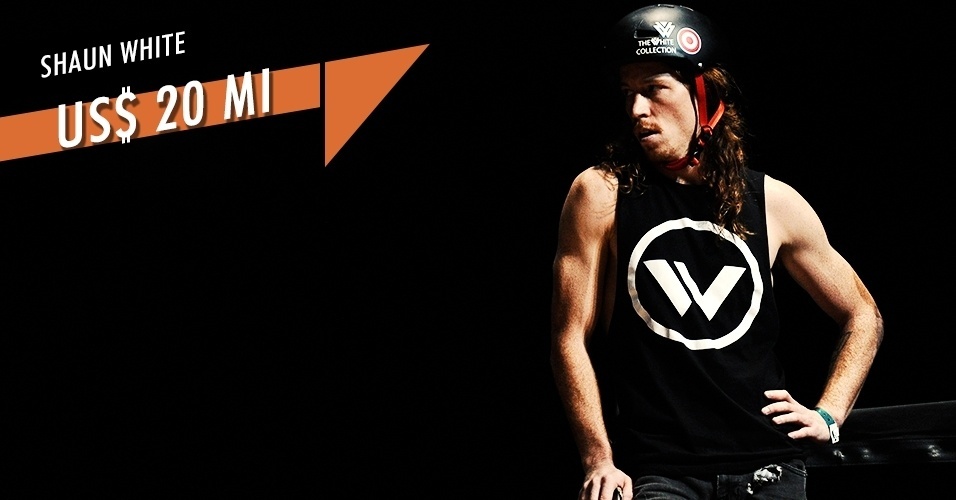 Shaun White - US$ 20 mi - Arte UOL