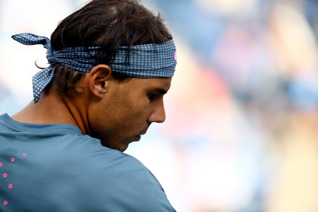 09.set.2013 - Novak Djokovic e Rafael Nadal, os dois primeiros do ranking mundial de tênis, disputam a decisão do Aberto dos Estados Unidos