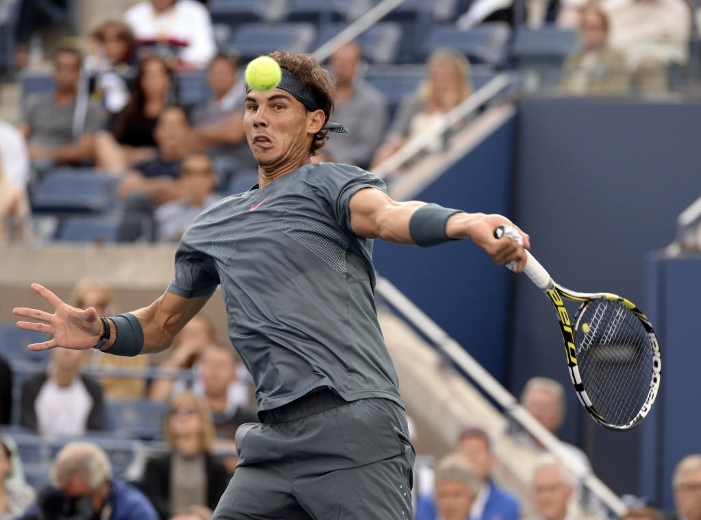 09.set.2013 - Rafael Nadal, dono de nove títulos na temporada 2013, encara Novak Djokovic na decisão do Aberto dos Estados Unidos
