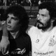 Sócrates e Casagrande comemoram título paulista do Corinthians sobre o São Paulo no Morumbi - Jorge Araújo/Folhapress