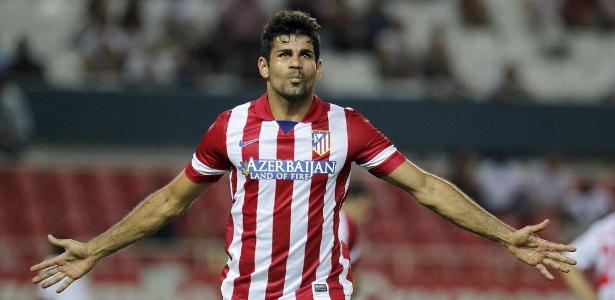 Diego Costa anotou oito dos 23 gols do Atlético de Madri na atual temporada do Campeonato Espanhol - José Manuel Vidal / EFE