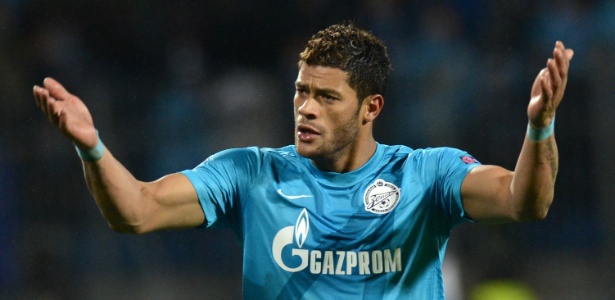 Hulk tem cinco gols e três assistências em seis jogos do Zenit na atual temporada - KIRILL KUDRYAVTSEV / AFP