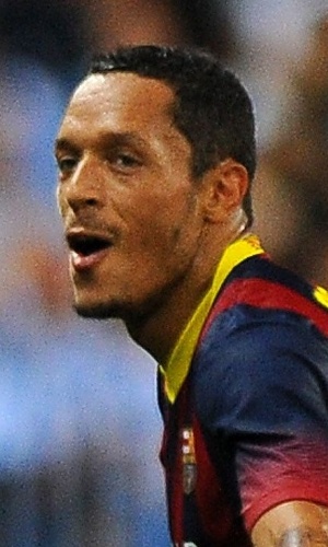 25.08.2013 - Adriano, lateral do Barcelona