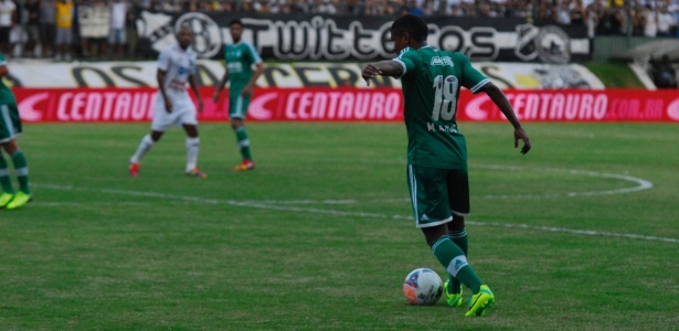 No jogo contra o Palmeiras, o ABC chegou ao gol logo aos 8 minutos - Rodrigo Sena/VIPCOMM