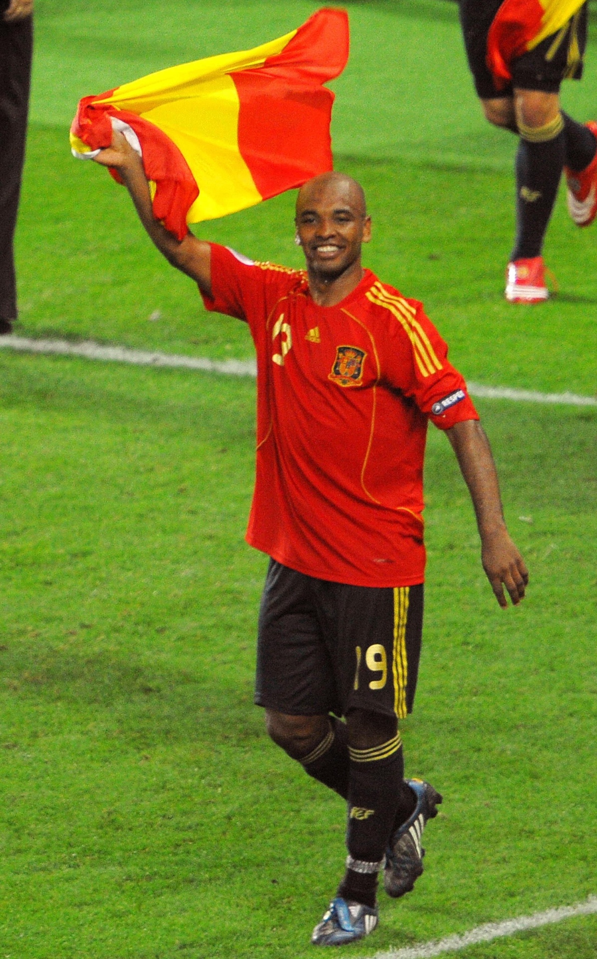 Marcos Senna: volante nasceu no Rio de Janeiro (RJ) e joga pela seleção da Espanha - AFP