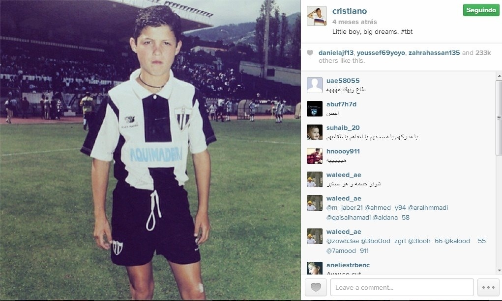 Cristiano Ronaldo - Reprodução/Instagram