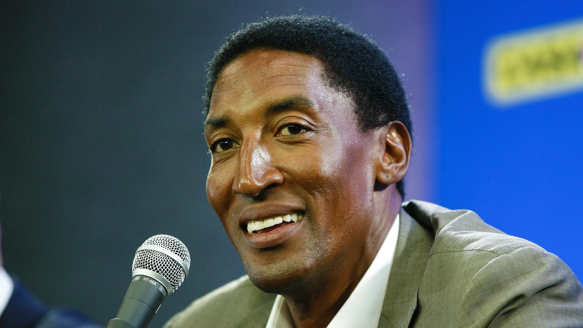 Ex-estrela do Chigaco Bulls, Scottie Pippen participa de coletiva de imprensa no NBA Global Games, no Rio - Marcelo de Jesus / UOL