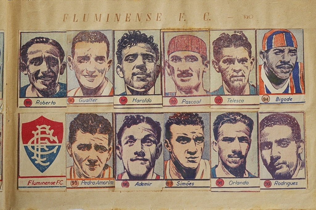 Álbum histórico da década de 40 traz Fluminense com Ademir de Menezes e Bigode, dois jogadores da seleção na Copa de 50 - Reinaldo Canato/UOL