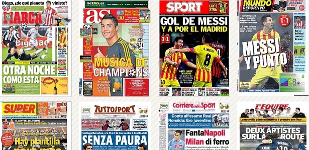 Principais jornais espanhois exaltaram a atuação de Diego Costa contra o Áustria Viena - Reprodução