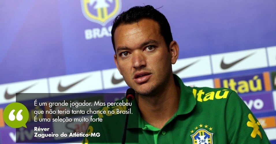 Réver, zagueiro do Atlético-MG e da seleção, fala sobre Diego Costa - Jefferson Bernardes/VIPCOMM