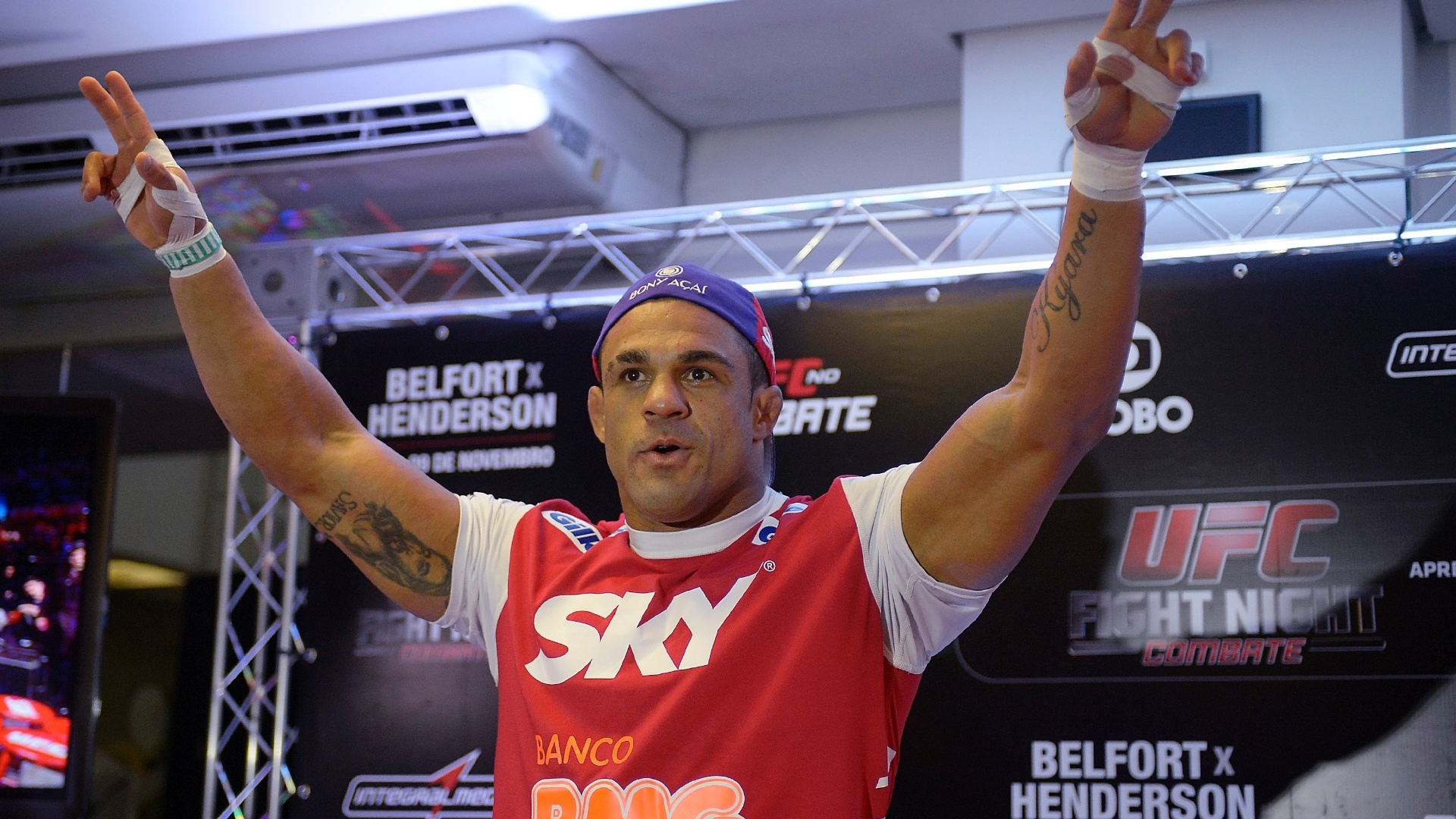 Ontem é um cheque cancelado. Amanhã é Vitor Belfort - Pensador