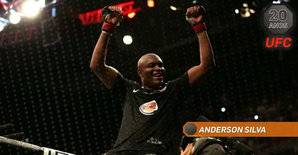 UFC 20 Anos: Melhores lutadores - Anderson Silva