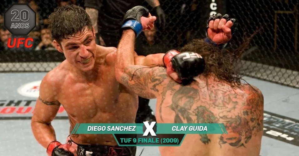 UFC 20 Anos: Melhores lutas - Diego Sanchez x Clay Guida - TUF 9 Finale (2009)