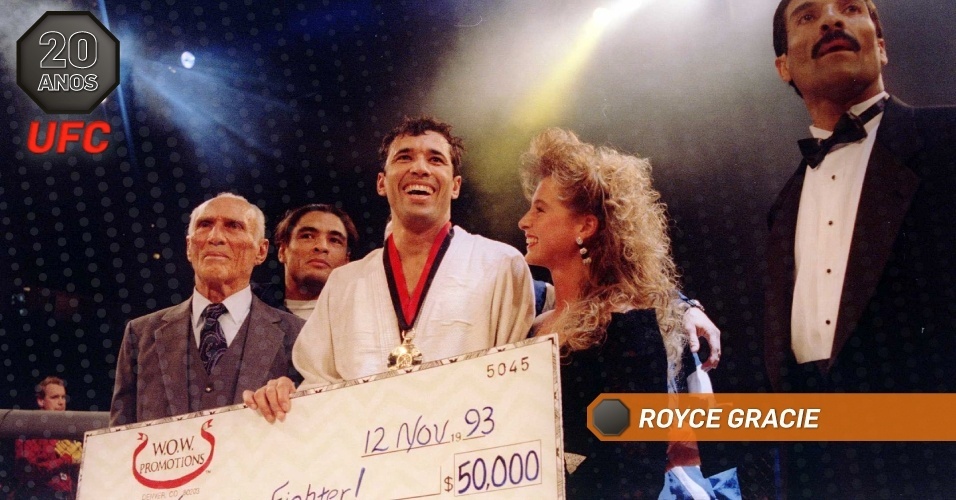 UFC 20 Anos: Melhores lutadores - Royce Gracie