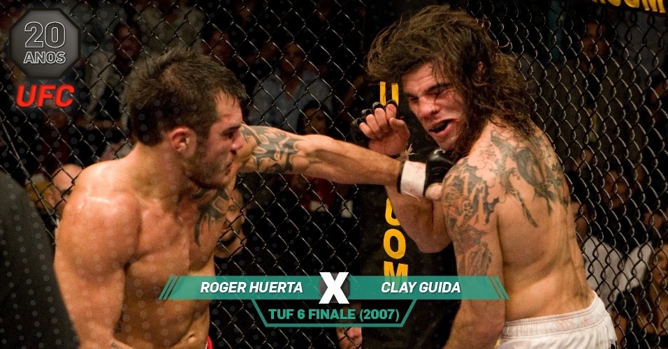 UFC 20 Anos: Melhores lutas - Roger Huerta x Clay Guida - TUF 6 Finale (2007)