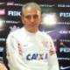 15.nov.2013 - Tite e Mario Gobbi anunciam que o contrato do treinador com o Corinthians não será renovado ao final do ano
