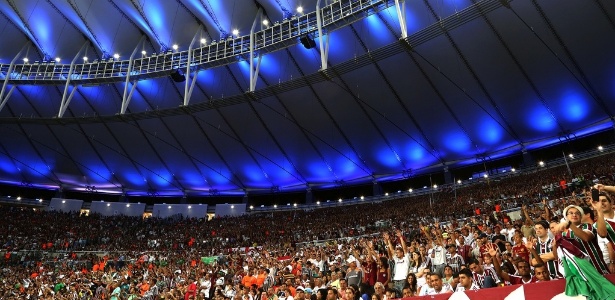 Por contrato, torcida do Fluminense fica no setor sul em jogos no Maracanã. Vasco contesta - Nelson Perez/Fluminense FC