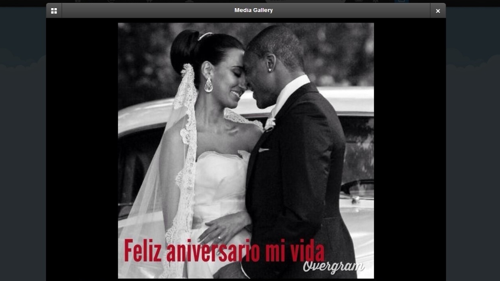Silvia Nistal posta foto romântica de seu casamento com Júlio Baptista - Reprodução/Twitter