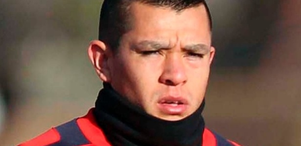 Carlos Muñoz, atacante chileno que entrou na mira do Grêmio - HANDOUT / REUTERS
