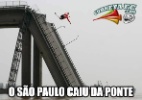 Corneta FC: São Paulo se envolve em acidente e cai da ponte!