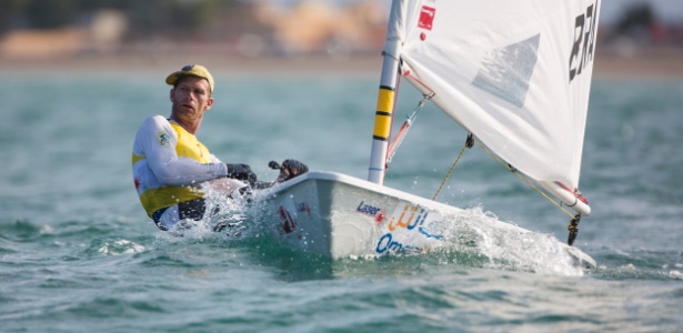 Robert Scheidt larga na última regata do Pan em segundo lugar