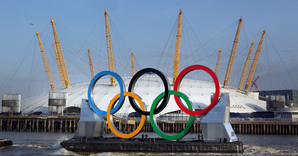 A Arena de Norte Greenwich foi uma das sedes dos Jogos Olímpicos de Londres, em 2012;