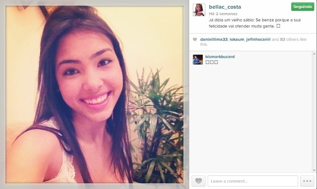Depois do jogo, Demerson brincou com o fato de a irmã, Isabella, ter mostrado demais na comemoração: 'agora estou cheio de cunhadas' - Reprodução/Instagram