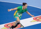  Capitã da seleção feminina de handebol, Dara está fora do Pan de Toronto - Cinara Piccolo/ Photo&Grafia/CBHb