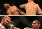 José Aldo analisa as maiores lutas do UFC no ano e exalta Wand e Weidman - Arte UOL com Getty Images