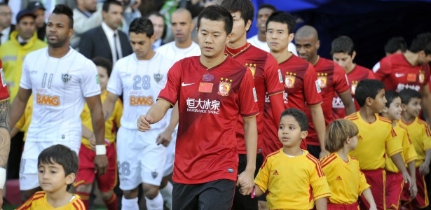 Atlético-MG e Guangzhou,que jogaram no Marrocos, se reencontrarão em junho, na China - AFP PHOTO / GERARD JULIEN