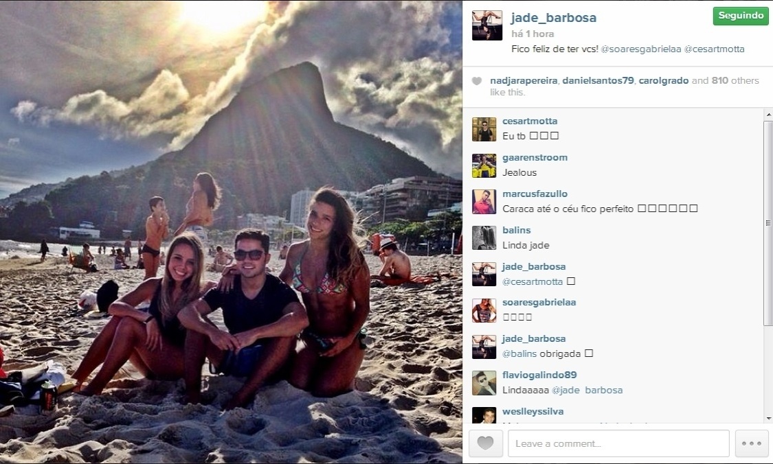 Jade Barbosa e Gabriela Soares - ginastas - Reprodução/Instagram